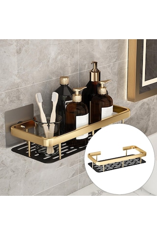 Suntek Duvara Monte Duş Rafı Yapışkanlı Duş Sepeti Sepeti Diğer