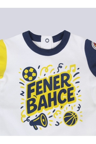 Bebek Fenerbahçe Konfeti Body Beyaz