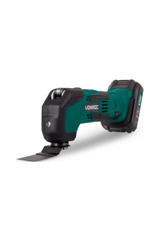 Vonroc Vpower 20V Multi-Tool - Raspa & Batarya. Hızlı Şarj Set