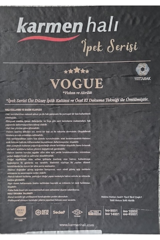 Ultra Lüks Seccade, Sık Dokuma,ipek Serisi, Viskon-akrilik Gri