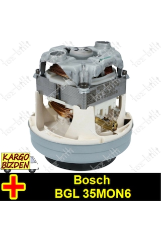 Bosch Uyumlu Bgl 35Mon6 Süpürge Motoru ( Bakır Sargılı )