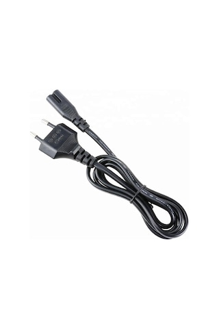 Koodmax 20 Adet Teyp Fişi - Notebook Adaptör Işıldak Power Kablo 2 Pin Elektrik Güç Kablosu