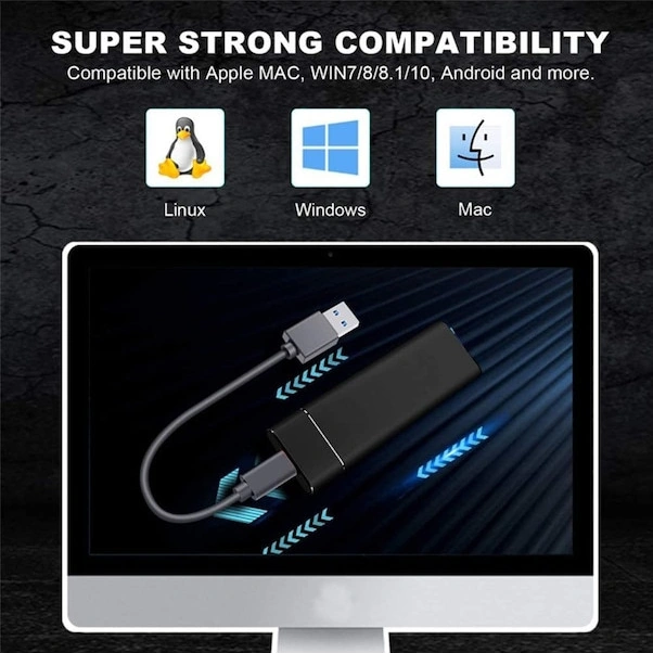 Youtek 2tb Metal Kasa Ssd Dış Hard Disk - Hızlı Veri Transferi, Dayanıklı Tasarım, Profesyonel Kullanım