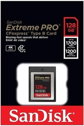 Sandisk Extreme Pro 128Gb 1700Mb/S Cfexpress