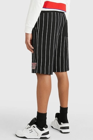 Tommy Hilfiger Tommy Jeans Oversize Pinstripe Men's Shorts Erkek Oversize Şort Siyah