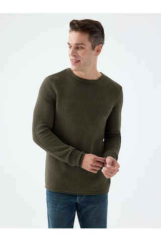 LOFT Regular Fit Erkek Kazak Lf2040999 Q1.v1 Haki