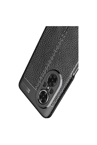 Huawei Nova 9 Se Kılıf Zore Niss Silikon Kapak Siyah