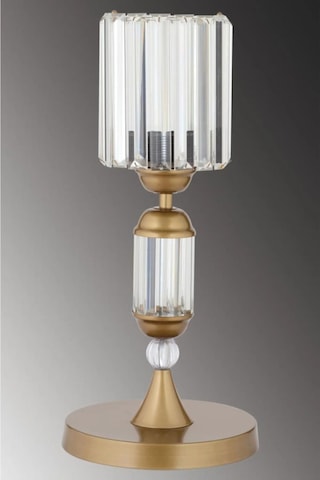 İstanbul Avize Kristal Taşlı Eskitme Kasalı Y-12 Eskitme Taş Kafalı Abajur