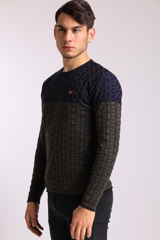 Bearraybon Erkek Triko Kazak Haki (504888425) Haki