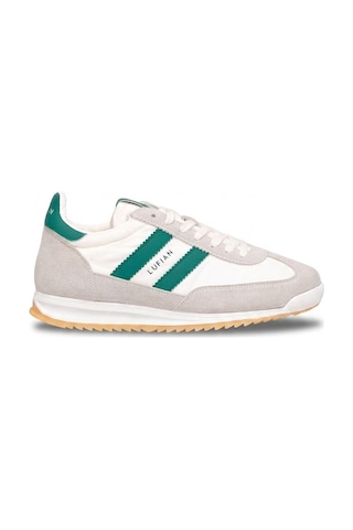 Lufian 121230067 Greta Kadın Hakiki Deri Klasik Sneaker Yeşil
