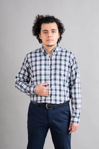 Mugi Cepli Rahat Kesim Mevsimlik Erkek Gömlek (512178759)