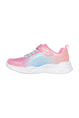 Skechers Wavy Beams - Ombre Express Çocuk Spor Ayakkabı 302327l 302327l Pkmt Pkmt Çok Renkli