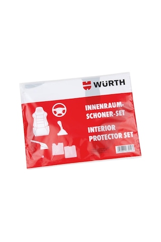 Würth Araç İçi Mekan Koruma Seti 5 Parça Kılıf Paspas Vites Direksiyon Servis Kılıfı