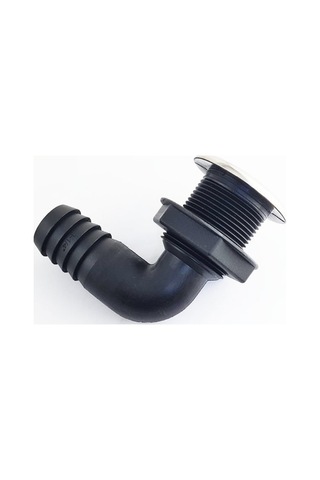 Krom Flanşlı Sintine Çıkışı, Firarı, Dirsek Tip Çeşitleri 3/4 19mm 12735117
