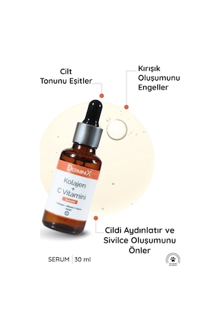 Derminix Kolajen + C Vitamini Serum 30 ML