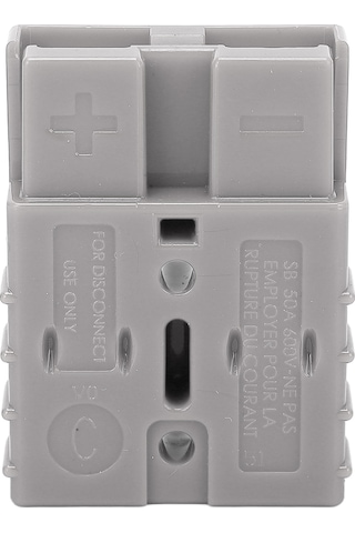 Mufunye Güç Bağlantısı Sb50a 50a 600v Mavi - 2 Terminal, 16mm² Kablolar İçin, Dayanıklı Polikarbonat Ve Bakır Gümüş Kaplama, Güneş Paneli, Araçlar İçin