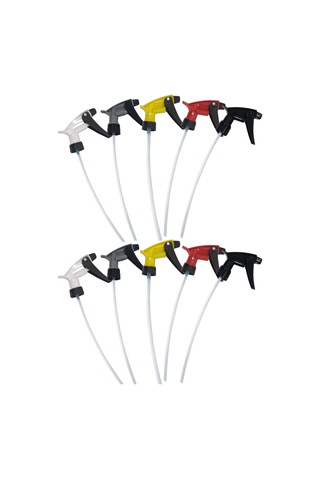 Fısfıs Sprey Başlığı - Renkli Kimyasala Dayanıklı Fısfıs 10 Adet