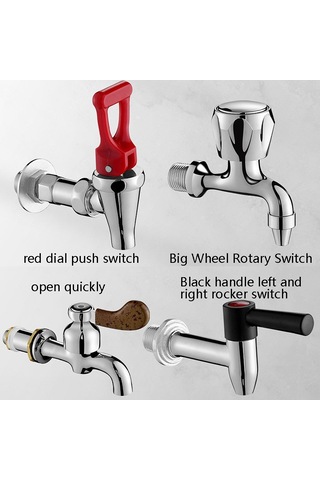 Cbtx Yalıtım Kovası Musluk Aksesuarları Süt Çay Su Ağzı, Stil: Hızlı Açık Düz Ağız 3 Nokta Çok Renkli