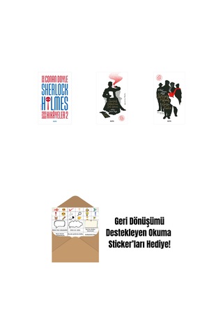 Sherlock Holmes - Bütün Hikayeler 2 + Sherlock Holmes'un Son Görevi + Sherlock Holmes - Korku Vadisi + Okuma Sticker'ları
