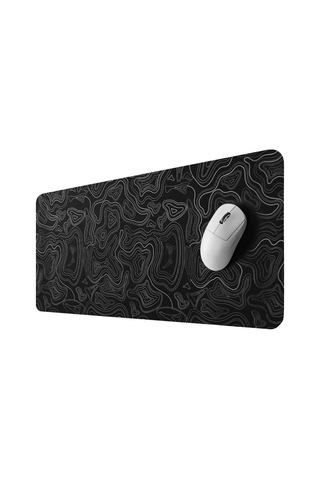 Miaxtreme Black Contour Speed Hızlı Yüzey Kaymaz Taban Gaming Oyuncu Mouse Pad Oyuncu Gaming Mousepad
