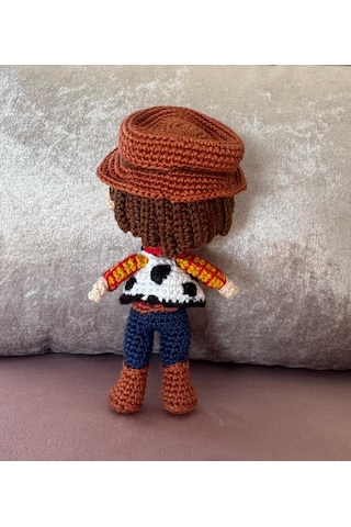 Toy Story Woody Amigurumi Oyuncak 18 Cm 001