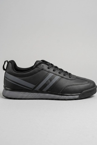 In Step Premium Serisi Siyah Çizgili Unısex Sneaker Günlük Spor Ayakkabı
