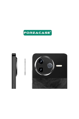 Forzacase Xiaomi Poco F7 Pro İle Uyumlu Kamera Lens Koruma Halkası Siyah - Fc377 Siyah