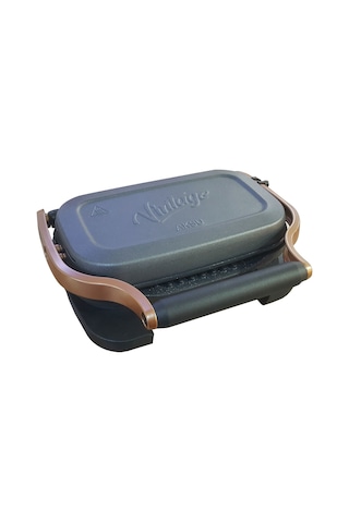 Aksu Vintage 1300 W Izgara ve Tost Makinesi