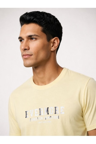 LOFT Regular Fit Erkek Tshirt K.kol Lf2042951 Q1.v1 Sarı