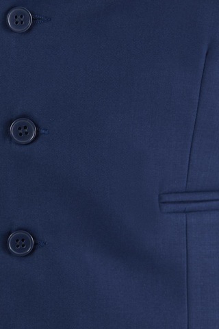 Y 102 Slim Fit Klasik Parlement Yelek Mavi