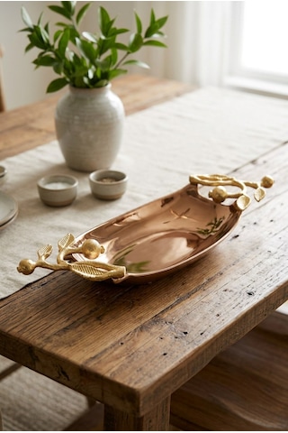 Leaf Rose Gold Kayık