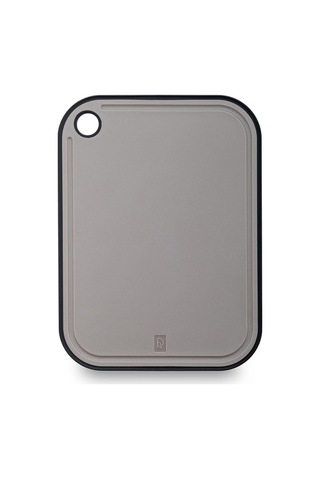 Bloomnest Akıllı Gri Kesme Tahtası Seti - Bıçak + Soyacak + Kesme Tahtası Gri