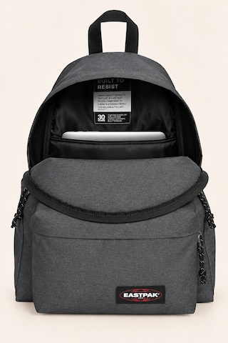Eastpak Day Pak'r Unisex Sırt Çantası Siyah Gri Laptop Bölmeli Geniş Hacimli Günlük Okul Çantası
