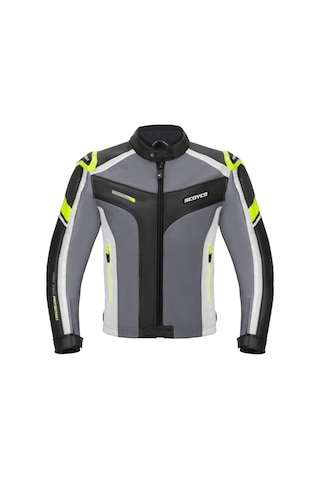 Motosiklet Montu Korumalı 4 Mevsim Pu Kaplama Polyester Kumaş Mont