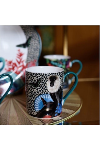 Mikasa Sarah Arnett Porselen 300 Ml Kupa Maymun Çok Renkli