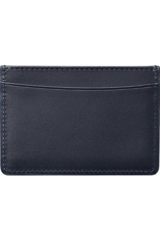 A.p.c André Unisex Deri Kartlık Koyu Lacivert 1