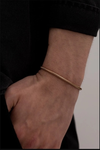 Osmanlı Gümüş Sarp Model Unisex Çelik Bileklik Rose Gold