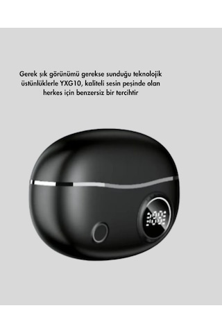 Açık - 516 - Kulak Tasarımlı Bluetooth 5.4 Kablosuz Kulaklık Uzun - Spt-gld - Pil Ömrü