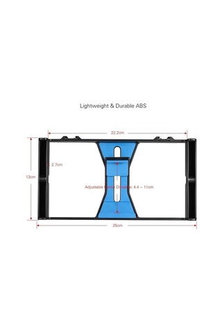 Andoer D5191 Akıllı Telefon İçin Video Rig Eltutucusu Siyah