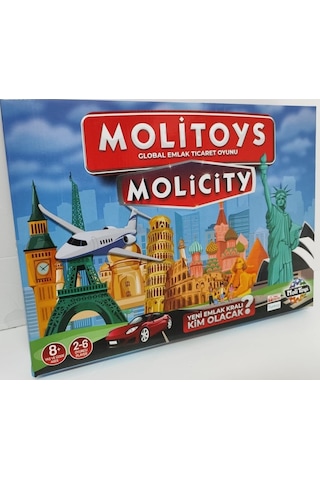 Molitoys Molicity Emlak Ticaret Oyunu Aile Oyunu Yeni Model
