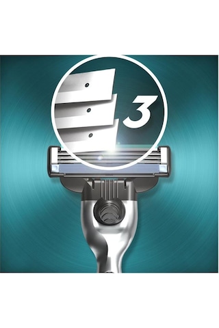 Gillette Mach3 Yedek Tıraş Bıçağı 4'lü