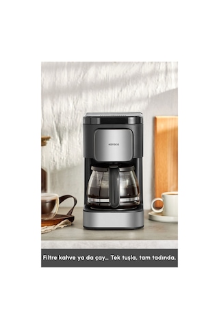 Karaca Just Coffee Aroma 2 In 1 Filtre Kahve ve Çay Demleme Makinesi