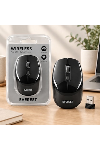 Kablosuz Optik Mouse 1600 Dpı Aklby-bsva58 3215673