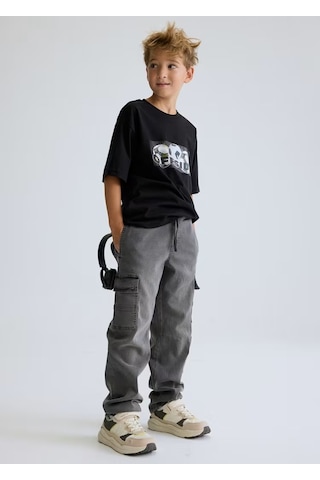 Mayoral Erkek Çocuk T-shirt 6033 Siyah