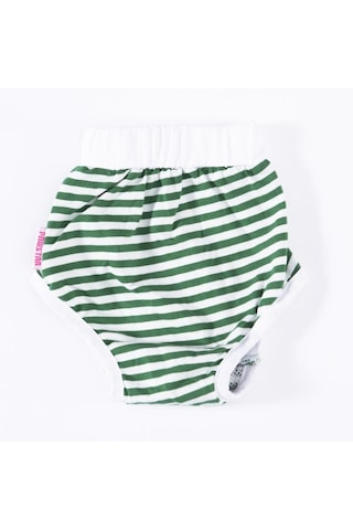 Yeşil Çizgili Kedi-köpek Çamaşırı Regl Kilodu Kedi-köpek Kıyafeti Green Striped Underwear
