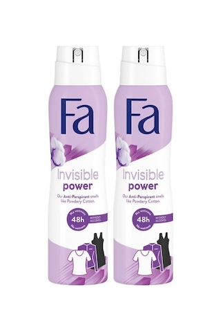 Fa Invisible Power Kadın Sprey Deodorant 2 x 150 ML