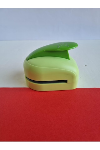 Şekilli Delgeç 3d 3 Boyutlu Yıldız Desenli Punç 4 Cm Sanat Etkinlikleri İçin Çok Renkli