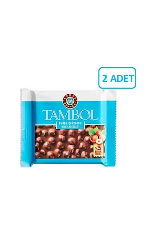 Kahve Dünyası Tambol Sütlü Fındıklı Çikolata 2 x 77 G