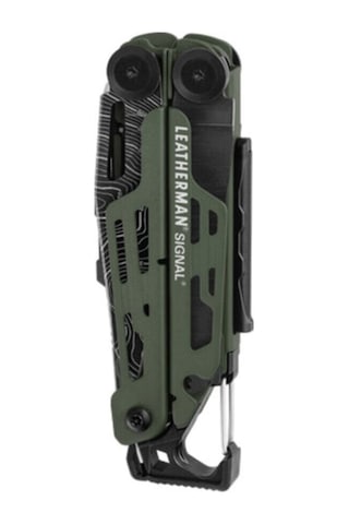 Leatherman Kamp Signal Green Topo Blade Yeşil