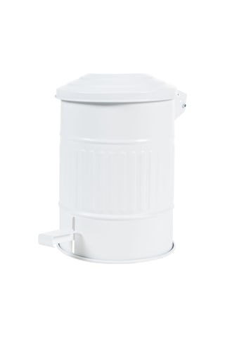 Mudo Home Pedallı Çöp Kovası Mat Beyaz 8 Lt 696123